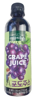 아침에주스 포도주스 제품 이미지