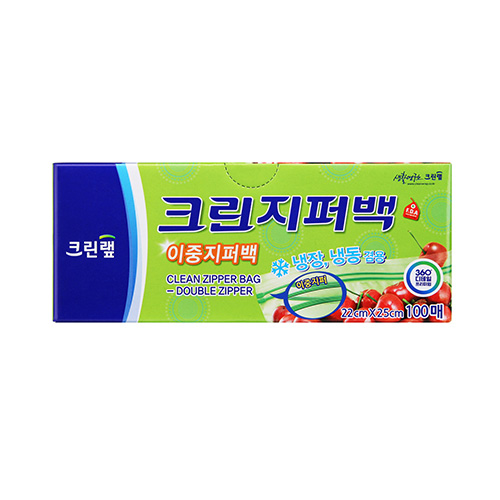 크린지퍼백 (중) 제품 이미지