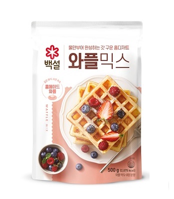 백설 와플믹스 제품 이미지