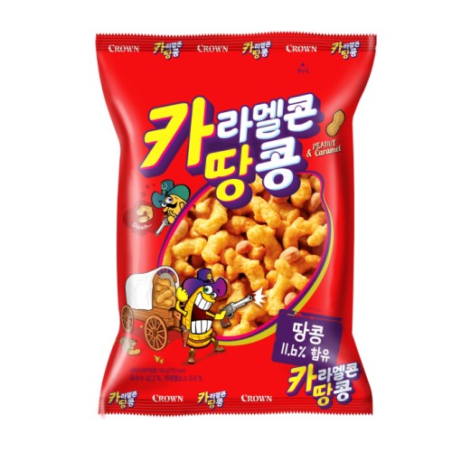 카라멜콘 땅콩 제품 이미지