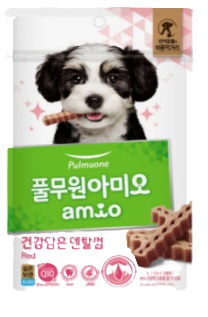 (펫)아미오 건강담은 간식 덴탈껌 레드 제품 이미지
