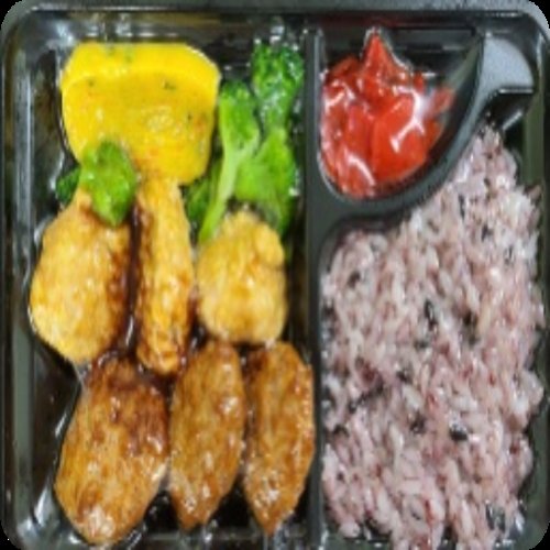 찰흑미밥 텐동 제품 이미지