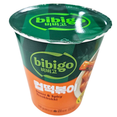 비비고 컵떡볶이 제품 이미지