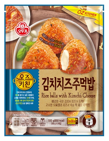 오즈키친 김치치즈주먹밥 제품 이미지