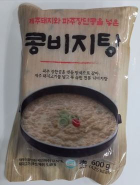 제주돼지 파주장단콩 비지탕 제품 이미지