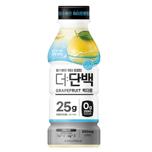 더단백 워터 프로틴 백자몽 제품 이미지