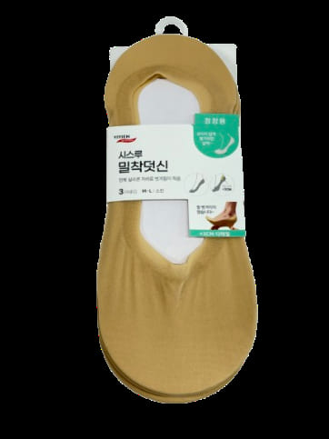 비비안 시스루밀착덧신 3족 제품 이미지