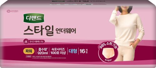 디펜드 스타일 언더웨어 여성파워 제품 이미지