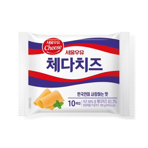 서울우유체다치즈 180 제품 이미지