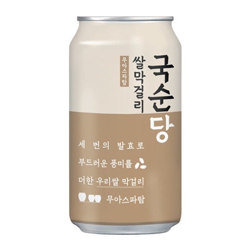 국순당쌀막걸리 CAN 제품 이미지